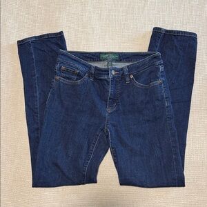 Ralph Lauren Dark Blue Straight Leg Jeans curvy 2P